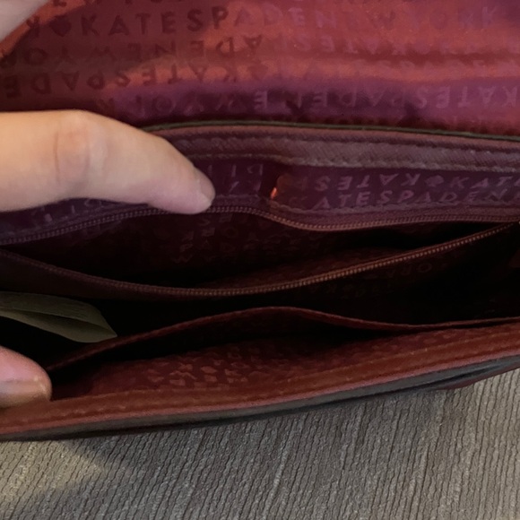 Kate Spade Burgundy Crossbody Bag - Picture 13 of 16